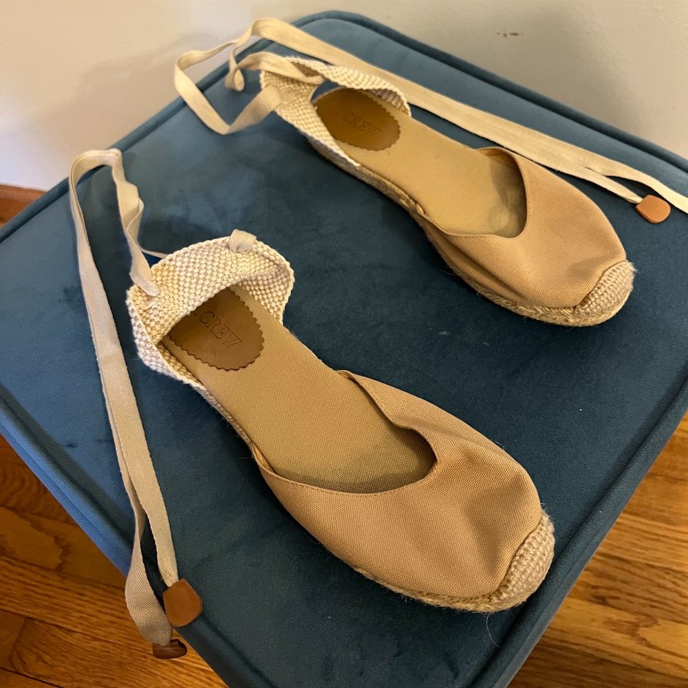 J. Crew Lace-Up Espadrille Sandal